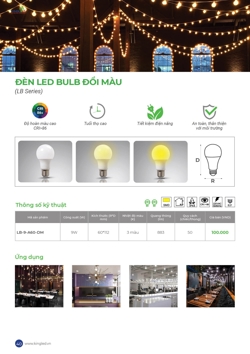 Báo giá đèn Led Bulb 2026